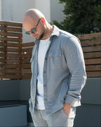 La sobrecamisa Odissea - Gris plateado
