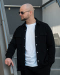 La Odissea Overshirt - Negro Intenso