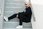 The Odissea Track Pants - Deep Black