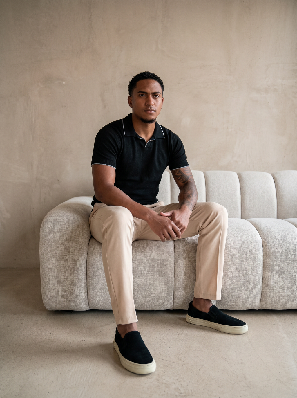 The Valero Polo - Midnight Black