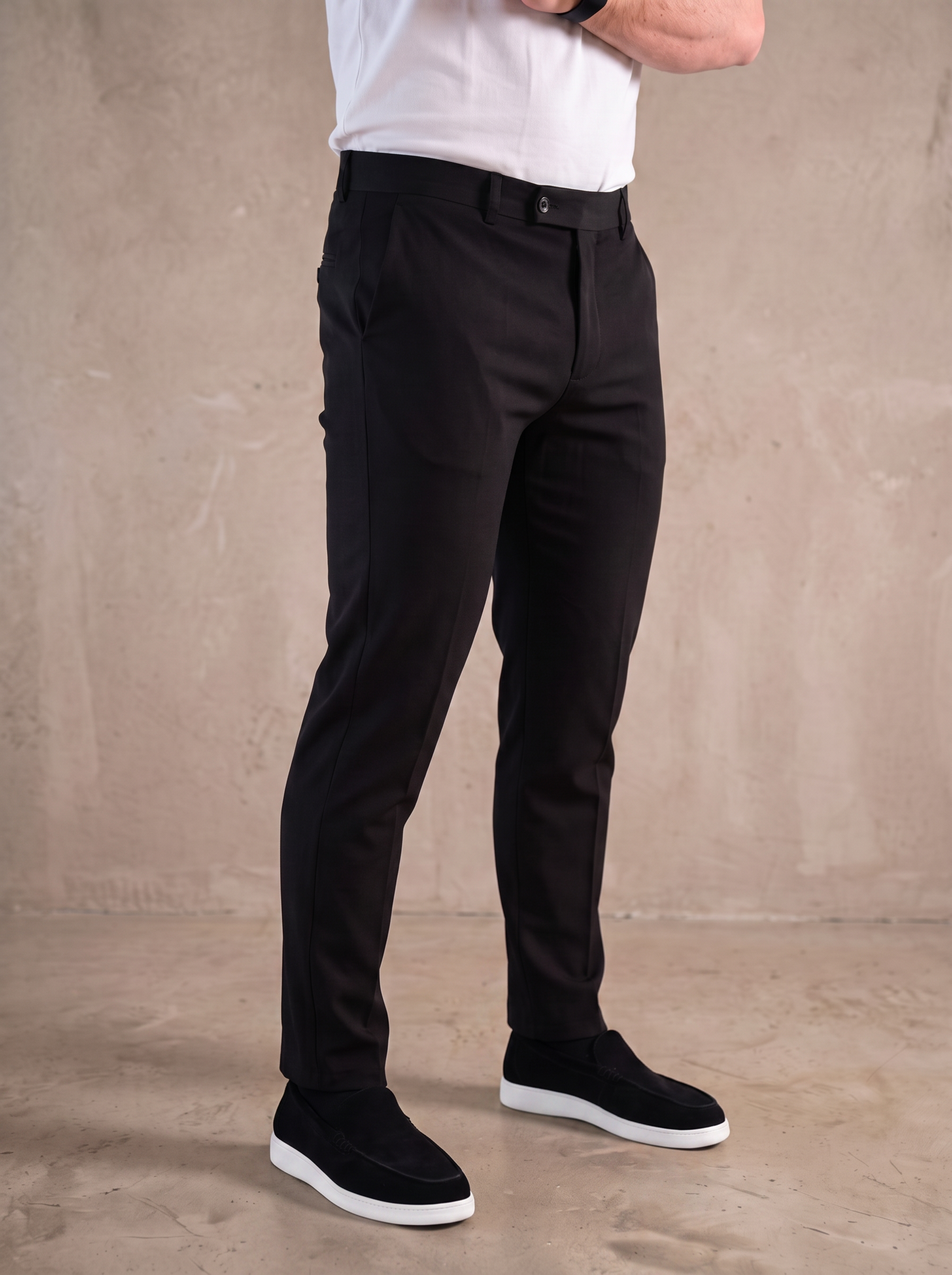 The Essential Trouser - Midnight Black